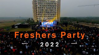 Galgotias University Freshers 2022  Raftaar Deep Khalsi Krsna rap for 30000 students [upl. by Aisenat33]