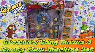 Grossery Gang Series 2 Rusty Claw Machine with Exclusive Grosseries [upl. by Dragone882]