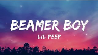 Lil Peep  Beamer Boy Lyrics [upl. by Akessej257]