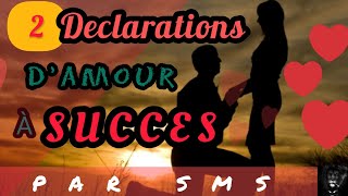 2 declarations damour à une amie par sms [upl. by Annaoj]