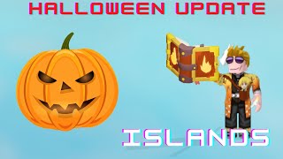 HALOWEN UPDATE  Islands  Roblox [upl. by Trinette]