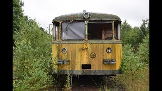 Zugfriedhof  Verlassene Züge mit Loks und Waggons [upl. by Norud]