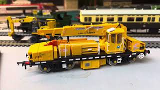 Streamline Cuttings model railway  EFE Rail 12T Plasser crane [upl. by Asserat873]