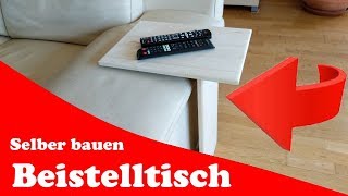 Beistelltisch fürs Sofa selber bauen Tutorial [upl. by Singleton481]