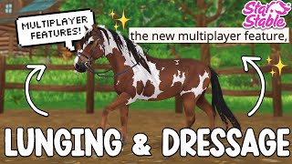 NEW MULTIPLAYER GAMEPLAY LUNGING DRESSAGE MORE RACES STAR STABLE SPOILERS 2024 🐎 [upl. by Etnuad]