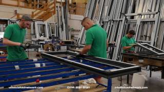 The Bifold Network  The making of a aluminium Bifold Door [upl. by Aihseyk]