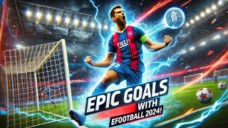 Legendary Goals with Stoichkov in eFootball 2024 – Masterclass Strikes [upl. by Sadnak]