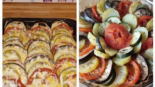 Tian de légumes  une recette colorée et savoureuse  وصفة بالخضار في الفرن [upl. by Zerlina553]