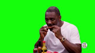 Idris Elba Hot Ones Green Screen [upl. by Aretha]