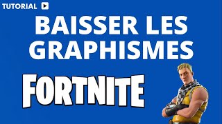 Comment baisser les graphisme sur Fortnite pour éviter les lags [upl. by Sanalda]