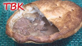 Steak and Kidney Pie with Mushrooms Recipe [upl. by Sammons742]