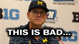 MICHIGAN FOOTBALL IS IN BIG TROUBLE [upl. by Mariko]