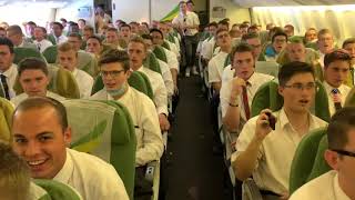 Missionaries Singing on Plane from Africa Read below for details [upl. by Darsie394]