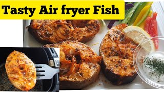 HOW TO FRY COD FISH FILLET IN AN AIR FRYER RECIPES EASY Air fried COOKED Fish Airfryerfishrecipes [upl. by Hambley]