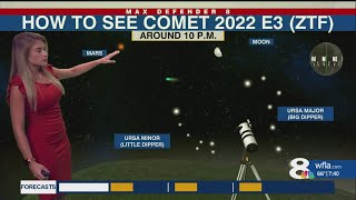 How to spot Comet C2022 E3 ZTF tonight [upl. by Dolores]