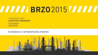 BRZO 2015 Interview met Carsten Assmann Consultant Arcadis [upl. by Buffum783]