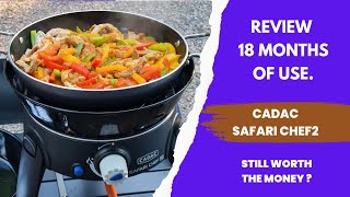 Cadac Safari Chef 2 QR  18 month Review [upl. by Nauqat293]