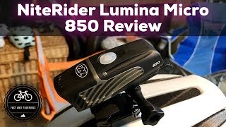 NiteRider Lumina Micro 850 Review  The Perfect Helmet Light [upl. by Esaele982]