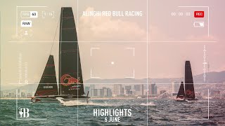 Alinghi Red Bull Racing AC404 Day 32 Summary [upl. by Amling]