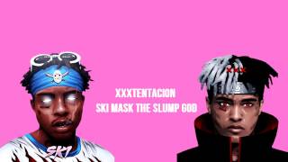 XXXTENTACION amp SKI MASK THE SLUMP GOD  FREDDY VS JASON Prod Willie G OFFICIAL LYRICS [upl. by Azirb]