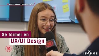 On recherche des UXUI Designers et tu peux ty former à lIFAPME [upl. by Jacki]