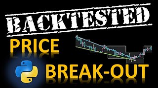 Strategy BackTest Of Price Channel Break Out In Python [upl. by Nalo407]