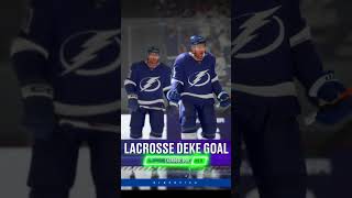 NHL 24 HOW TO SCORE LACROSSE GOAL nhl24 eanhl nhl24hut [upl. by Sremmus50]