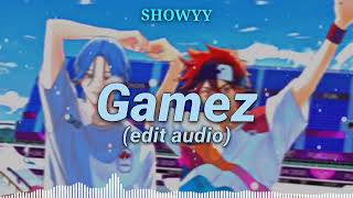 Gamez video game lover Edit Audio [upl. by Margeaux]