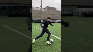 Speed dribbling drill ⚡️⚽️ [upl. by Adnirual]