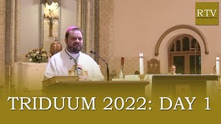 Triduum 2022 Bishop Jon Hansen  Day 1 Surrounded by Signs [upl. by Solotsopa]