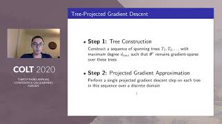 Treeprojected gradient descent for estimating gradientsparse parameters on graphs [upl. by Cirdec]