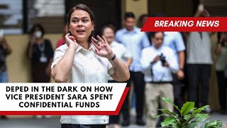 DepEd in the Dark on How Vice President Sara Spent Confidential Funds [upl. by Kissie]