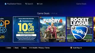 PS4 DISCOUNT CODE SPECIAL LIMITED TIME OFFER FROM PLAYSTATION STORE Offer Ends December 1st [upl. by Bocoj]