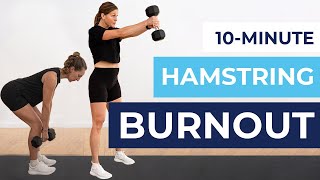 10Minute Hamstring Workout At Home [upl. by Svetlana]