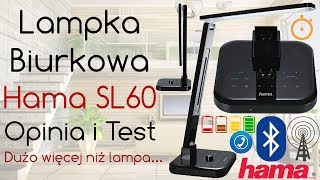 Lampa biurkowa LED Hama SL60  Opinia [upl. by Massey]