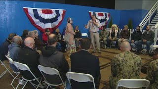 3 tribes bless USS Idaho crew during ceremony ahead of christening [upl. by Areehs]