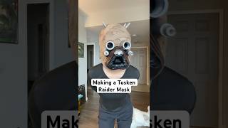 Making a Tusken Raider Mask  Star Wars Cosplay Tutorial shorts starwarscosplay [upl. by Dylan]