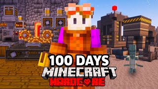 I Survived 1000 Days in Minecraft Create Mod FULL MOVIE 1 [upl. by Harlen406]