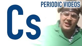 Caesium or Cesium  Periodic Table of Videos [upl. by Dory]