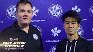 🎙️ PostMatch Interview w Kai Yamazaki  July 6 2024 [upl. by Ayat771]