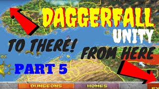 Walk Across the Map in Daggerfall Unity Part 5 [upl. by Nylhsoj]