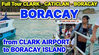 CLARK AIRPORT to BORACAY  Clark  Caticlan  Boracay Island  PHILIPPINES TRAVEL [upl. by Vizza]