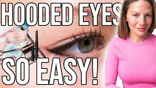 Winged Eyeliner is MESSY  Hooded Eye Makeup Tutorial [upl. by Eelidnarb]