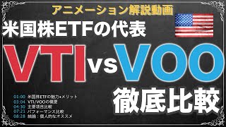 【米国株ETF】VTI vs VOO 米国を代表するETFを徹底比較 【オススメはどっち？】 [upl. by Aggri]