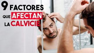 9 Factores Afectan Caída Del Cabello En Hombres 6 Formas De Prevenir Calvicie ¡No Te Quedes Calvo [upl. by Adelheid]