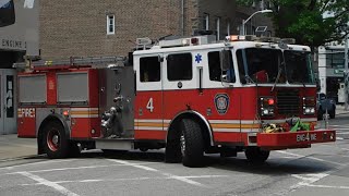 Village of Pelham Fire Department Engine 4 Responding [upl. by Soinski]