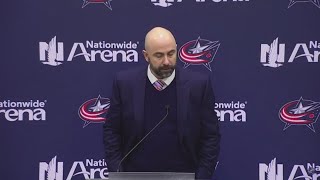 Columbus Blue Jackets fire head coach Pascal Vincent after 1 season [upl. by Ellehsor]