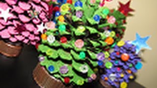 Arbolitos Navideños Ecológicos decorativos [upl. by Carpet]