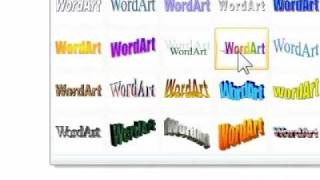 How to insert WordArt into Word [upl. by Anaujnas]