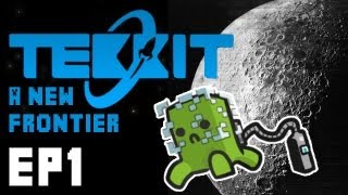 Tekkit  A New Frontier Ep1 [upl. by Netsruk]